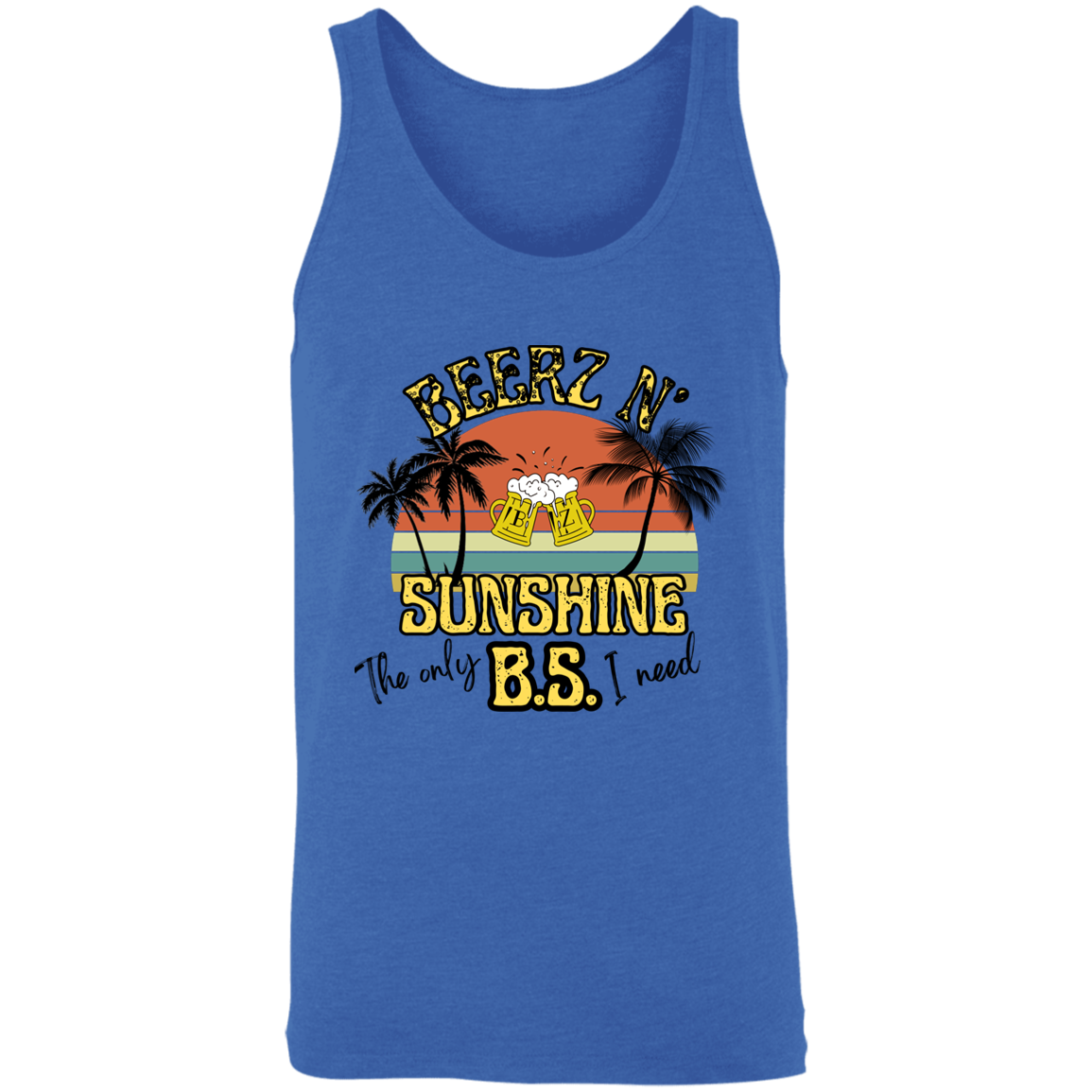 Beerz N' Sunshine Unisex Tank