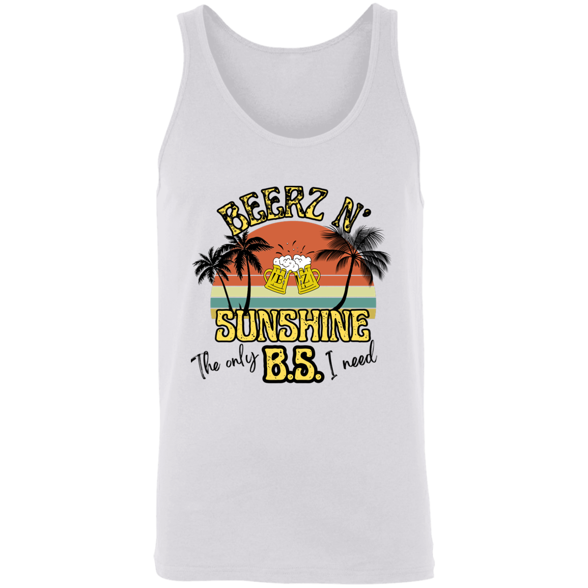 Beerz N' Sunshine Unisex Tank