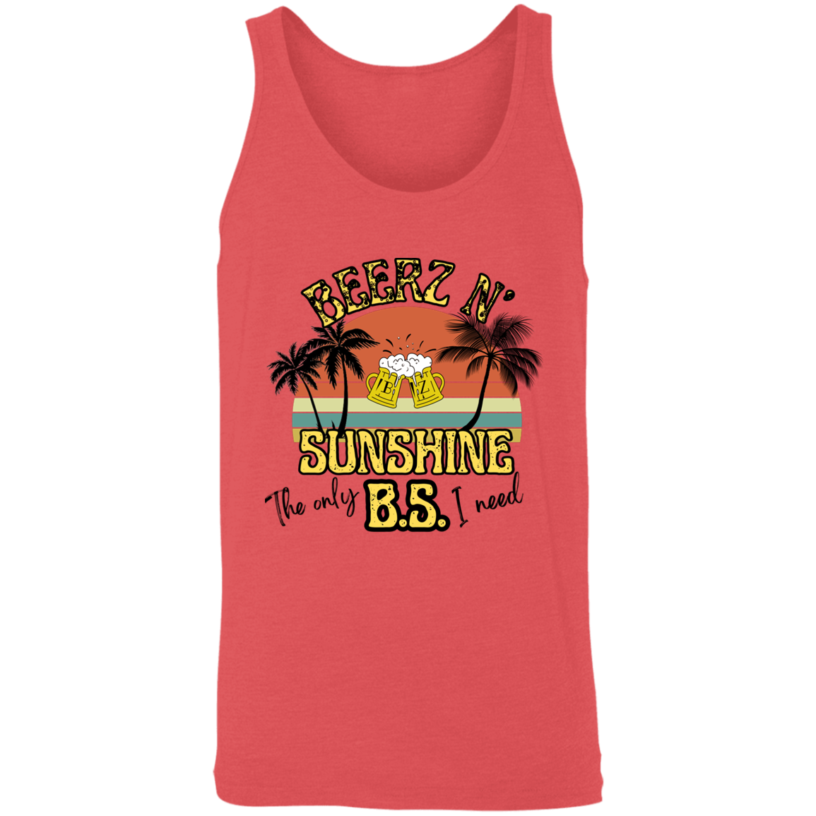 Beerz N' Sunshine Unisex Tank