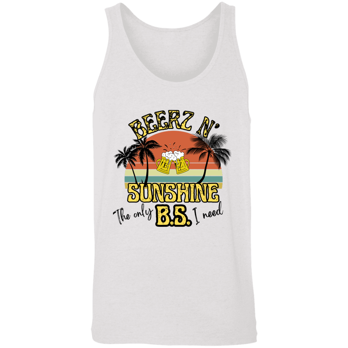 Beerz N' Sunshine Unisex Tank