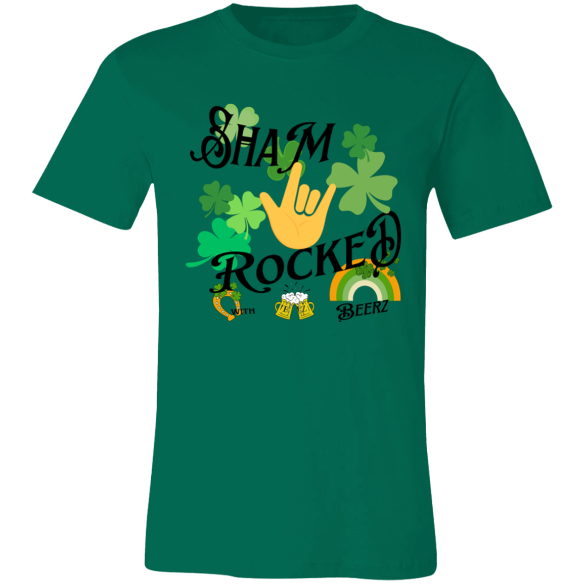 Get Sham-Rocked with Beerz Unisex T-shirt