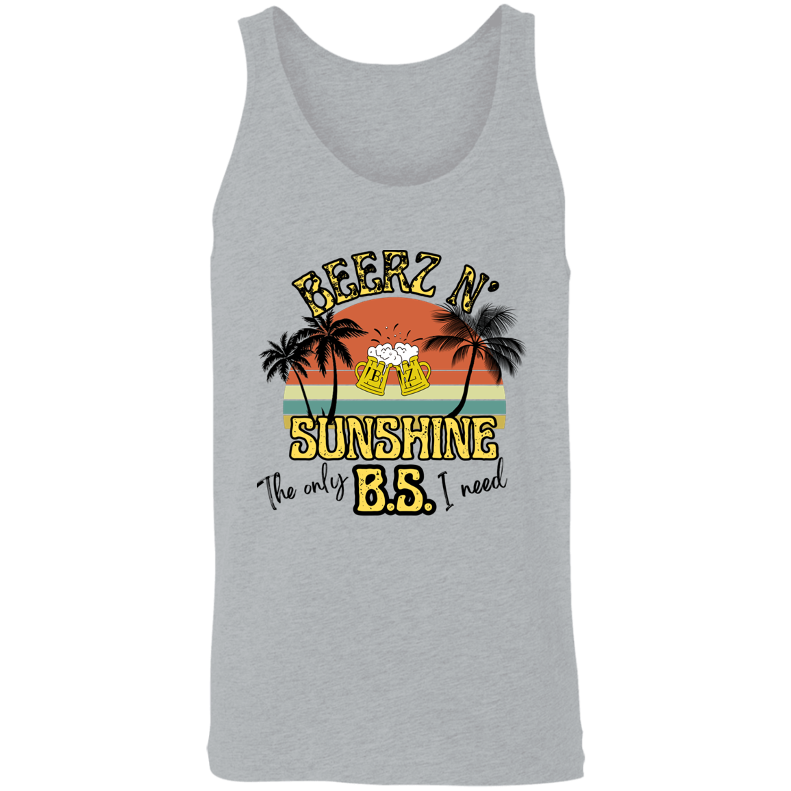 Beerz N' Sunshine Unisex Tank