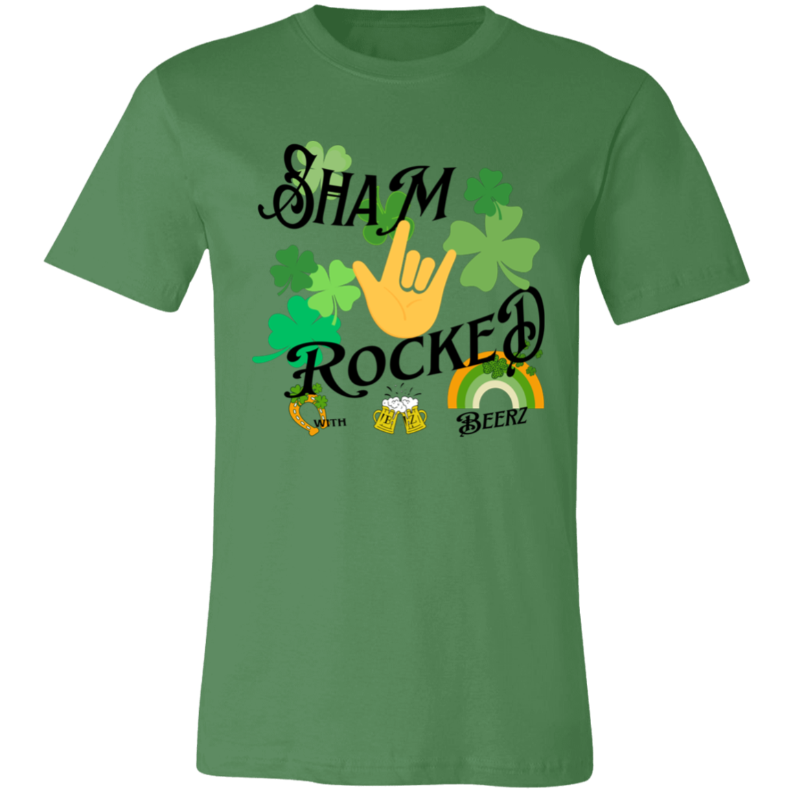 Get Sham-Rocked with Beerz Unisex T-shirt