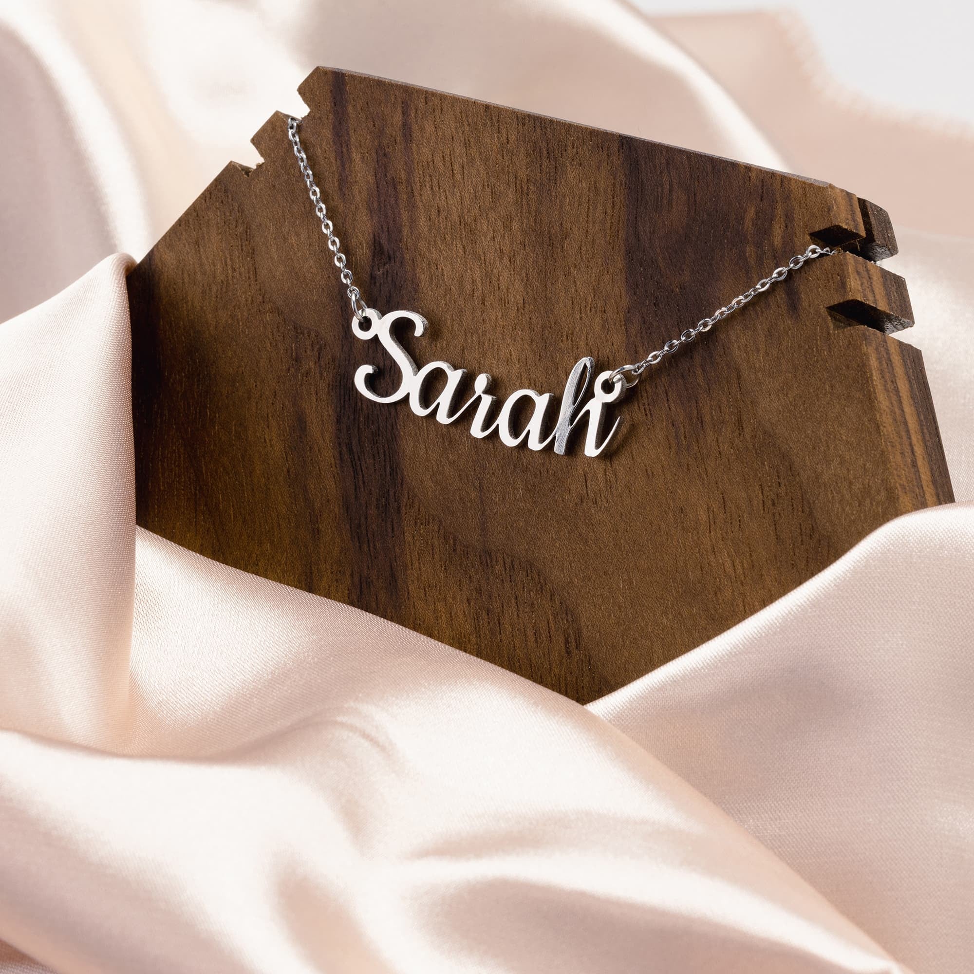 Sarah sale name necklace