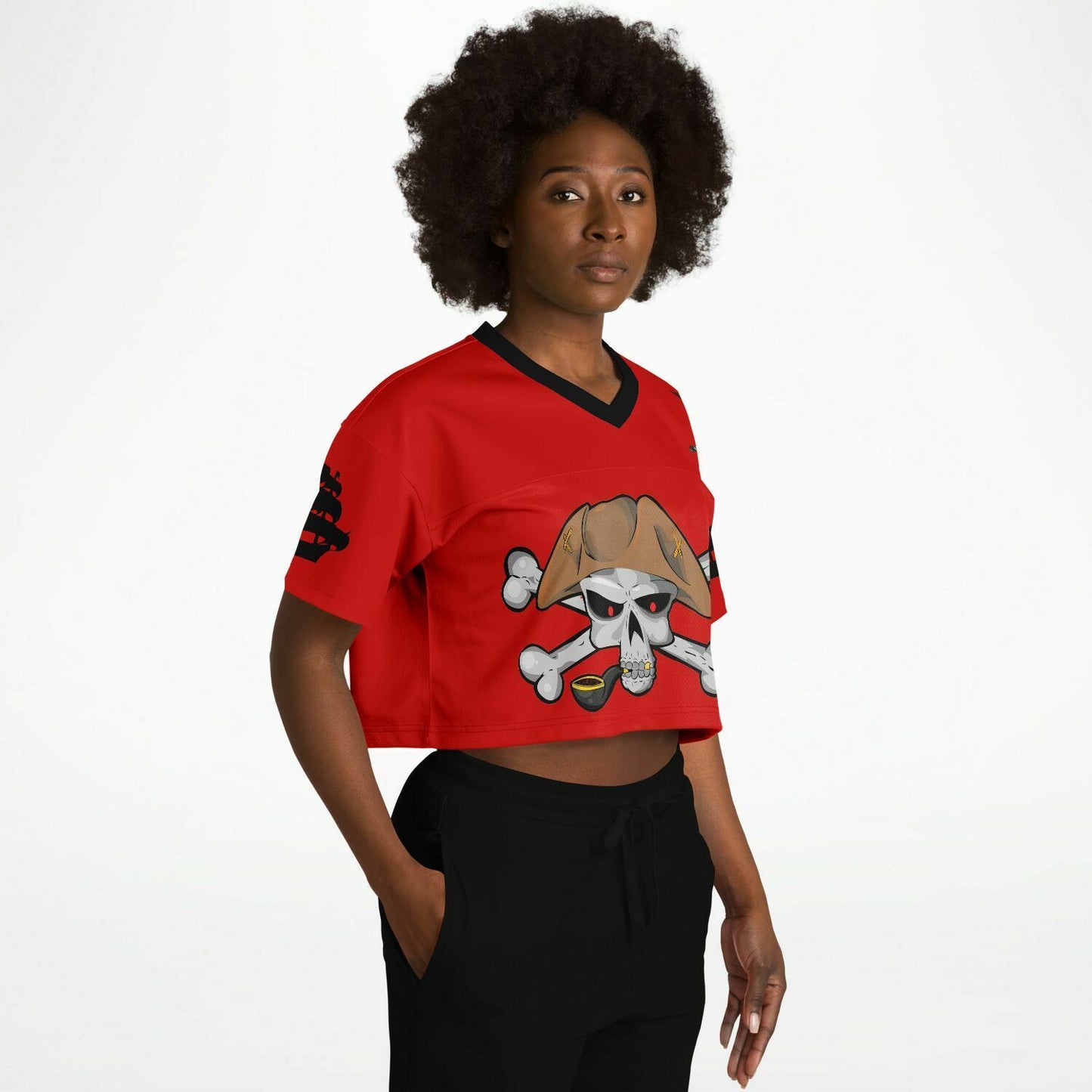 Gasparilla Cropped Woman's Football Jersey