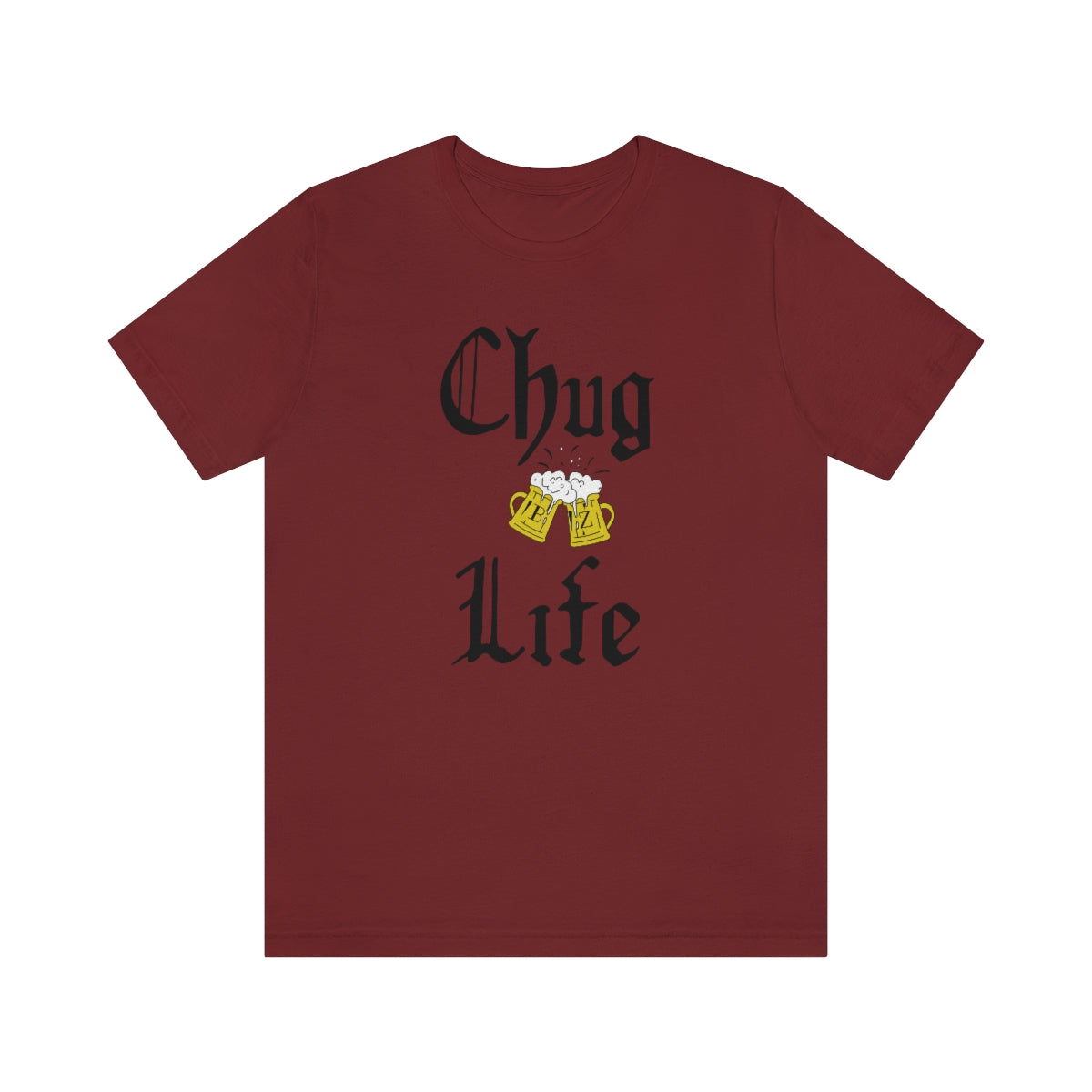 Beerz - Chug Life Jersey Short Sleeve Tee