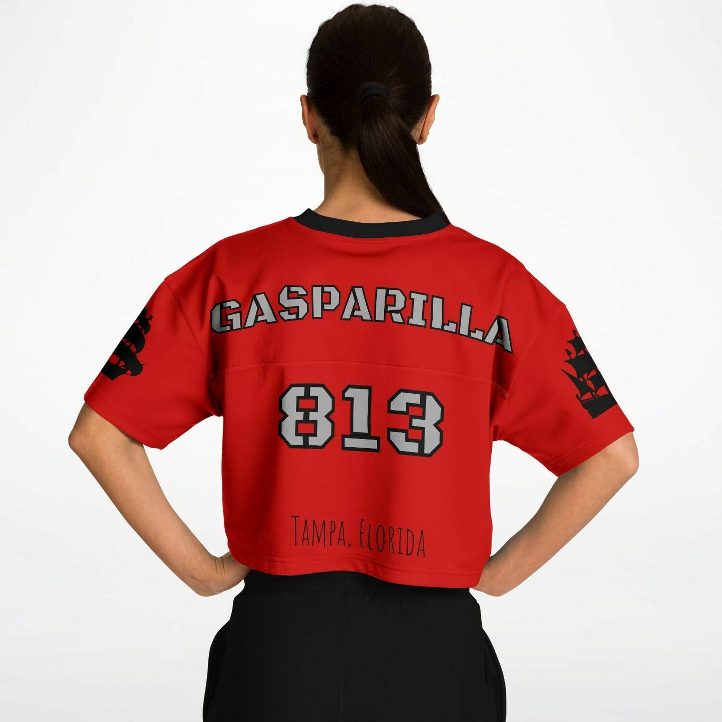 Gasparilla Cropped Woman's Football Jersey