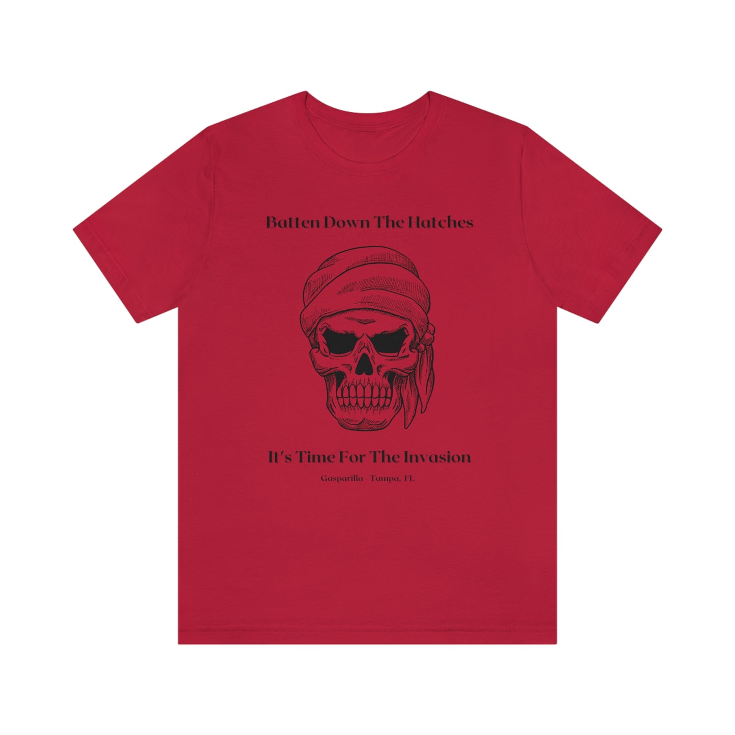 Time for the Gasparilla Invasion Short Sleeve Tee