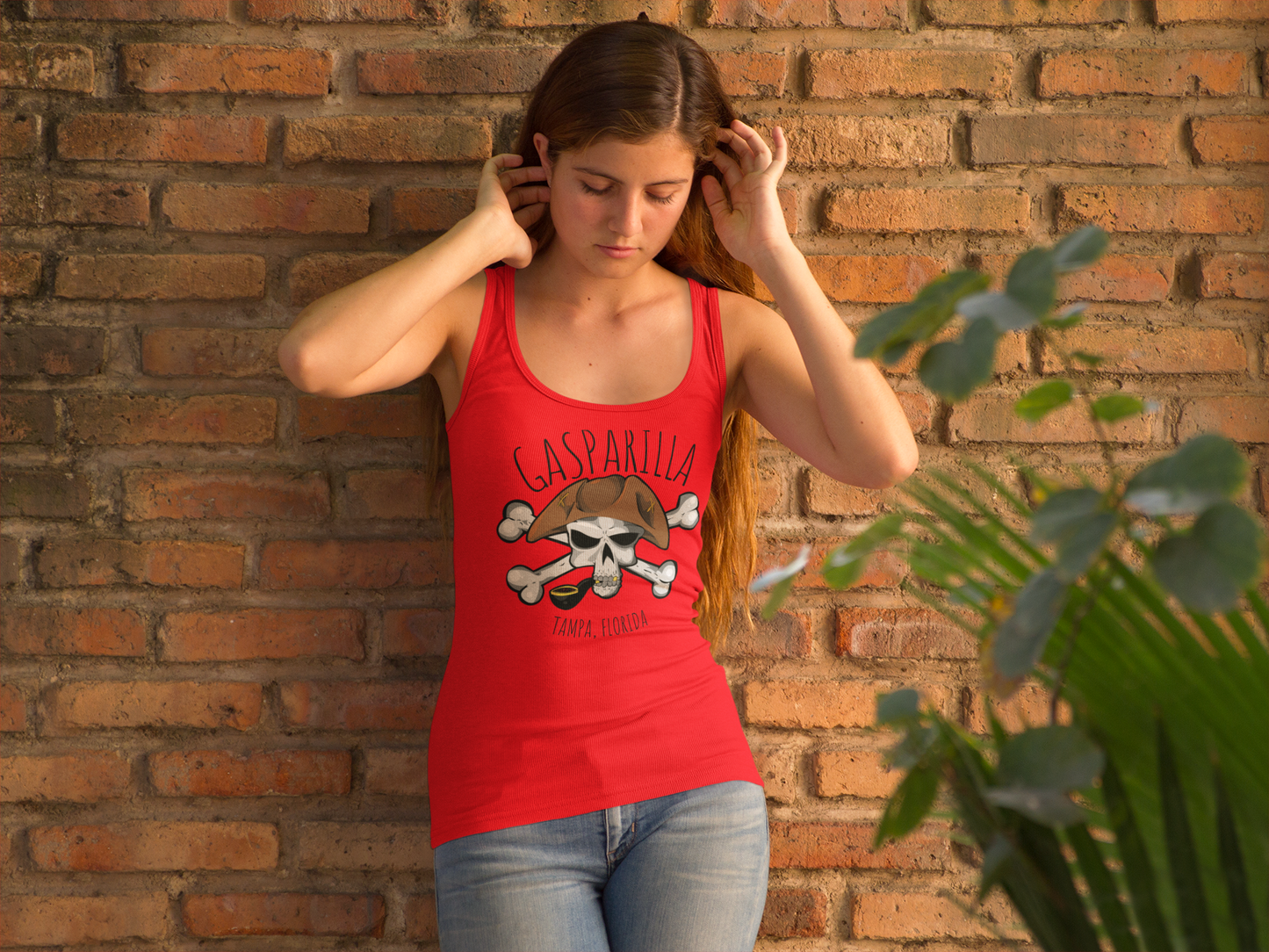 Women's Gasparilla Flowy Racerback Tank