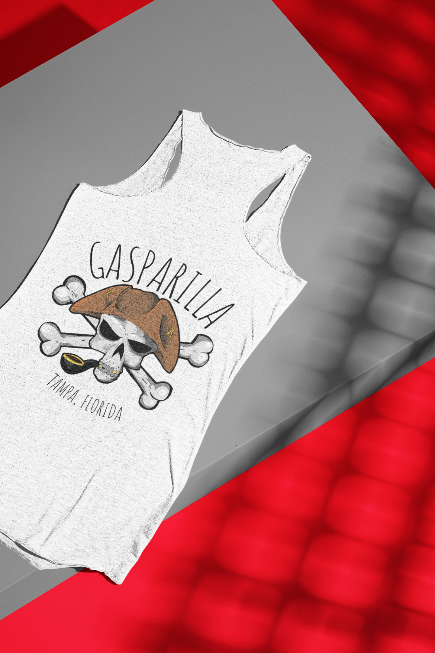 Women's Gasparilla Flowy Racerback Tank