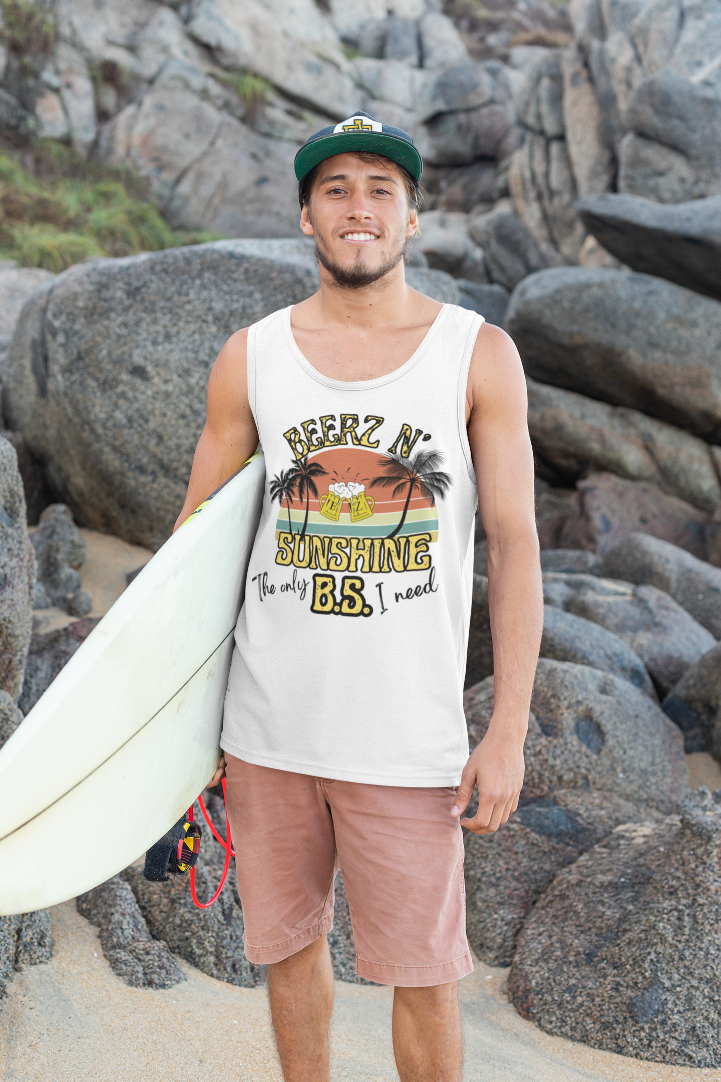 Beerz N' Sunshine Unisex Tank